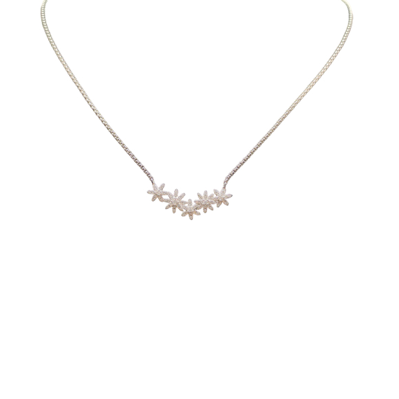 None Jewelry - David Yurman Silver Five-Shaped Necklace
